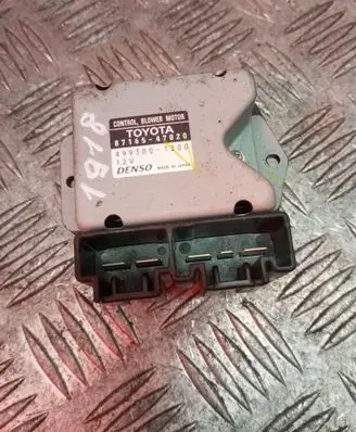 Toyota Prius (XW20) Heater blower motor/fan resistor 8716547020 4993001200