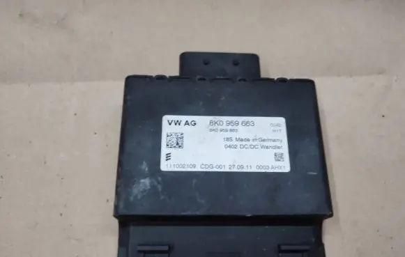 Audi A6 S6 C7 4G Other control units/modules 8K0959663