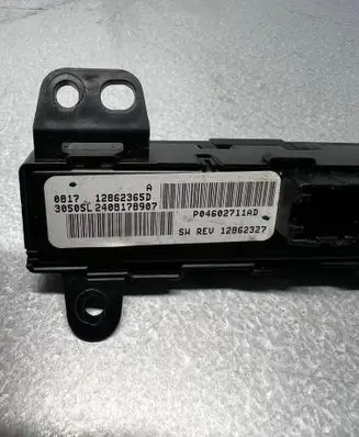 Hazard light switch