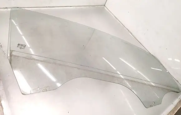 Opel Corsa D Front door window/glass (coupe) AS2