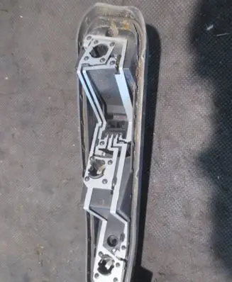 Fiat Grande Punto Tail light bulb cover holder 