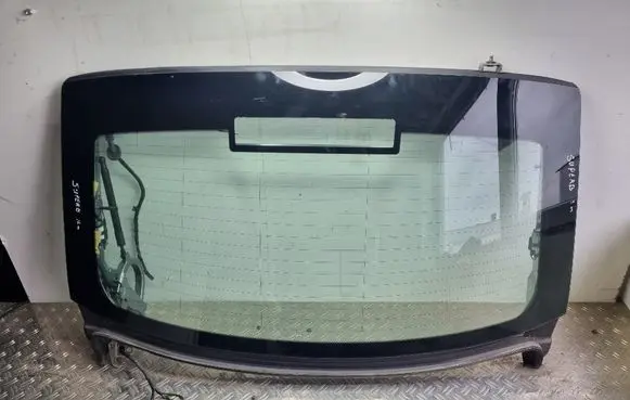 Skoda Superb B6 (3T) Rear windscreen/windshield window 3T5827160 SK461