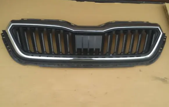 Skoda Scala Front bumper upper radiator grill 657853653