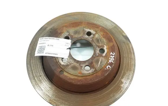 Mercedes-Benz ML W164 Rear brake disc A1644230512