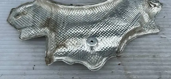 BMW 7 F01 F02 F03 F04 Heat shield in engine bay 