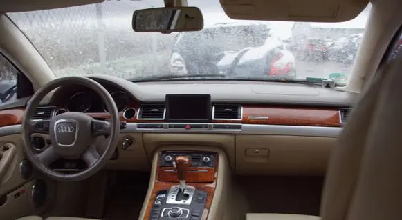 Audi A8 S8 D3 4E Dashboard SKÓRA S8