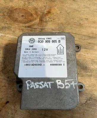 Volkswagen PASSAT B5.5 Airbag control unit/module 6Q0909605B 46000508E 5WK42869