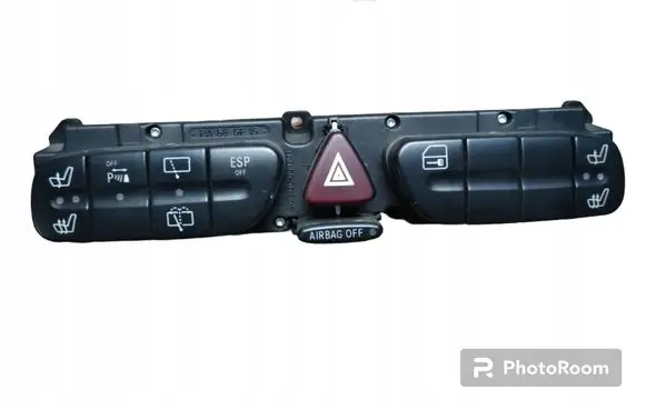 Mercedes-Benz C W203 Hazard light switch A2038218758