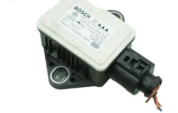 Audi A5 8T 8F ESP acceleration yaw rate sensor 8R0907637B
