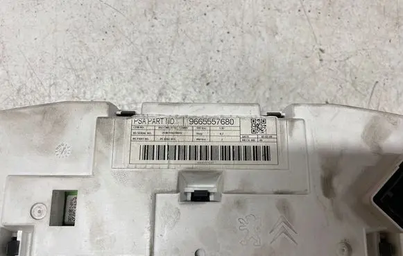 Citroen C5 Speedometer (instrument cluster) 9665557680 21402110349015