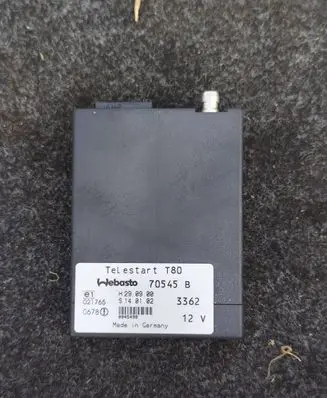 Volkswagen PASSAT B5.5 Auxiliary heating control unit/module 70545B H290900 021765