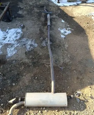 Mini Cooper Countryman R60 Muffler/silencer 9801950 9806851