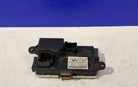 Mercedes-Benz E W212 Heater blower fan relay A2128702110 5HL01038411