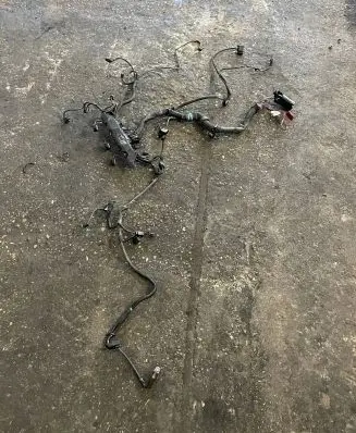 Engine installation wiring loom