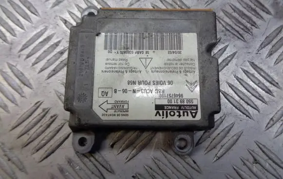 Citroen Xsara Picasso Airbag control unit/module 9646757180
