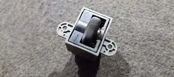 Panel lighting control switch