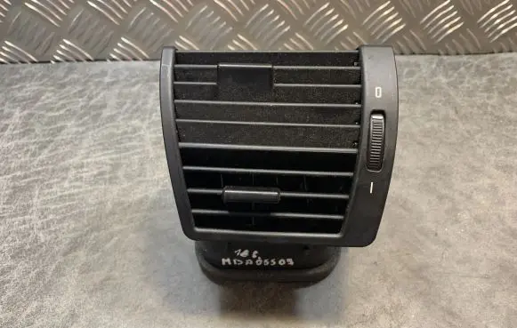 Dashboard air vent grill cover trim