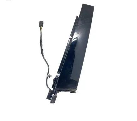 Front door glass trim molding
