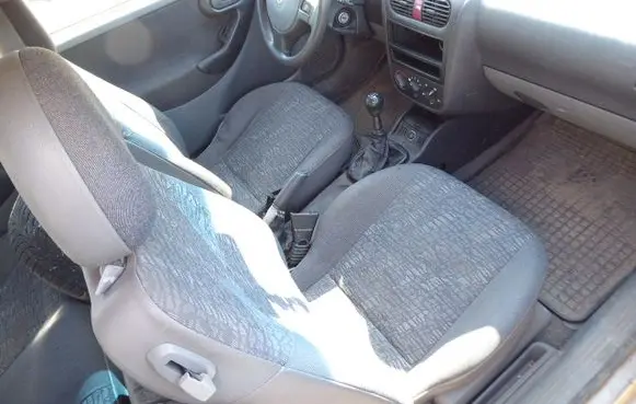 Front passenger seat