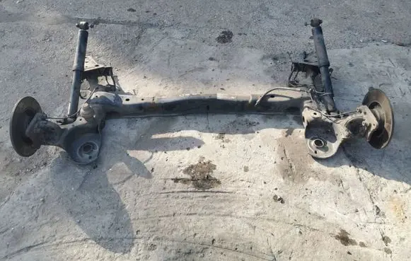 Rear axle beam
