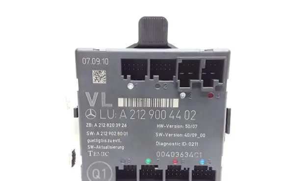 Mercedes-Benz E C207 W207 Door control unit/module A2129004402