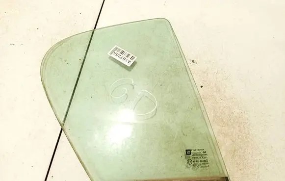 Opel Astra H Rear vent window glass as2