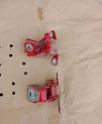Rear door hinge set