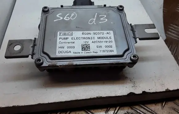 Volvo S60 Fuel injection pump control unit/module 6G9N9D372AC A2C53119120