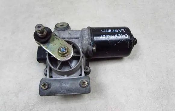 Chevrolet Lacetti Front wiper linkage and motor 55002