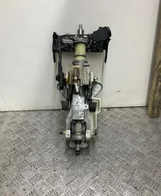 Steering wheel axle