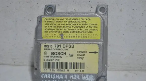 Mitsubishi Carisma Airbag control unit/module 0285001290