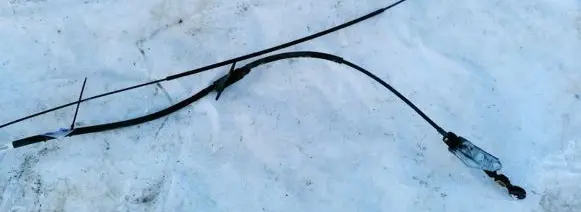 Volvo S80 Gear shift cable linkage 8689422