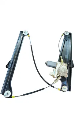 Front door window regulator with motor