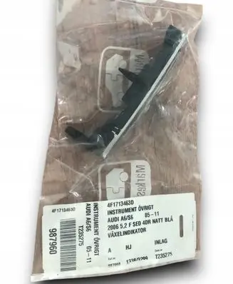 Audi A6 S6 C6 4F Gear shift selector indicator 4F1713463D