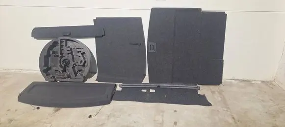 Volkswagen Golf Plus Trunk/boot floor carpet liner 5M0858855C