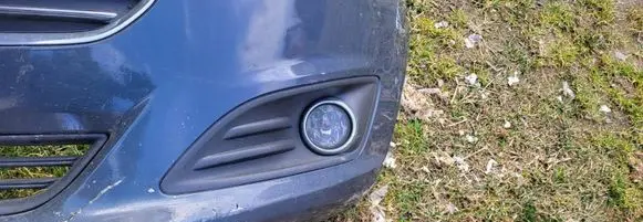 Ford Fiesta Front bumper lower grill 121212