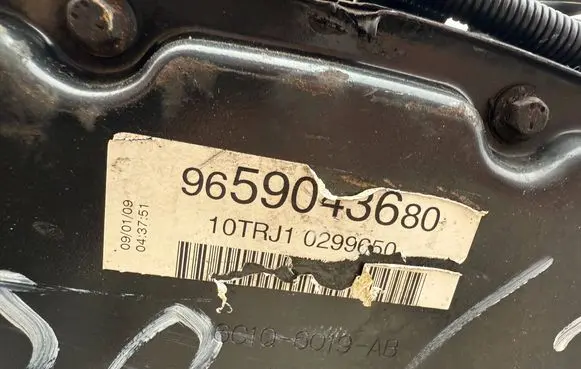 Fiat Ducato Engine 9659043680 10TRJ1 0299650