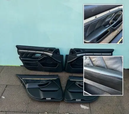 BMW 5 E39 Front door card panel trim 8212793 8232698 707972001