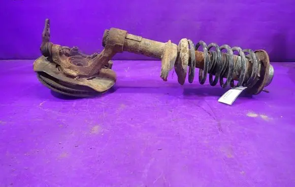 Chevrolet Lanos Front shock absorber with coil spring