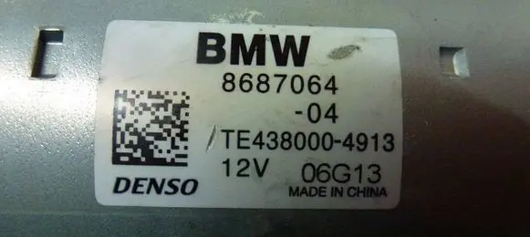 BMW 7 G11 G12 Generator/alternator TE4380004913TSD