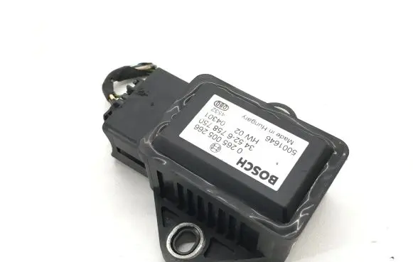 BMW 5 E60 E61 ESP acceleration yaw rate sensor 0265005266 6758750