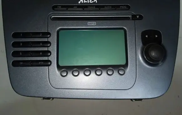 Seat Altea XL Radio/CD/DVD/GPS head unit 5P1035186