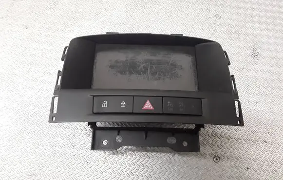 Opel Astra J Screen/display/small screen 20935346 14799430 652508805