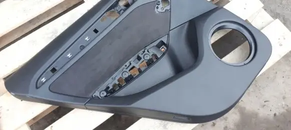 Rear door card panel trim