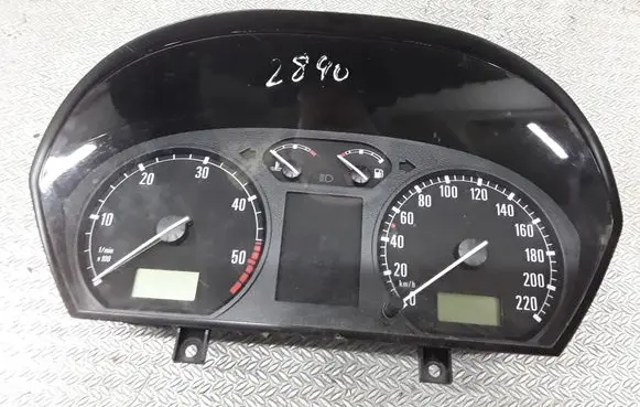 Skoda Fabia Mk1 (6Y) Speedometer (instrument cluster) 6Y1919880D
