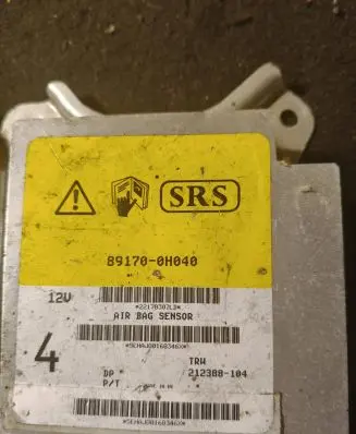 Peugeot 107 Airbag control unit/module 891700H040 212388104 2217030ZLS