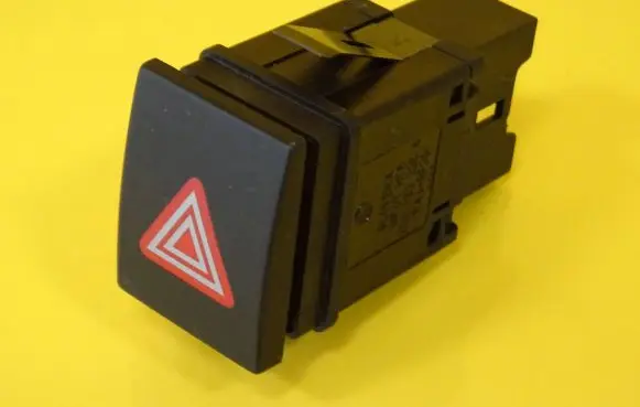 Volkswagen Polo IV 9N3 Hazard light switch 6Q0953235A
