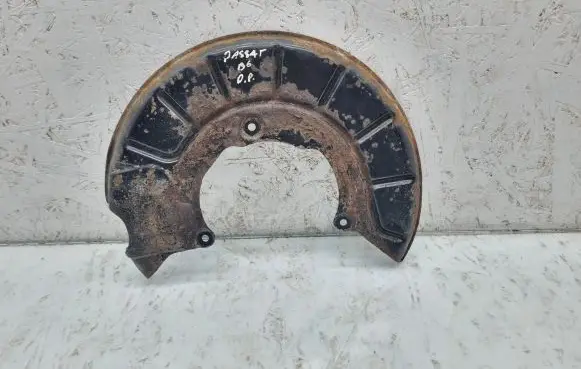 Volkswagen PASSAT B6 Front brake disc dust cover plate 