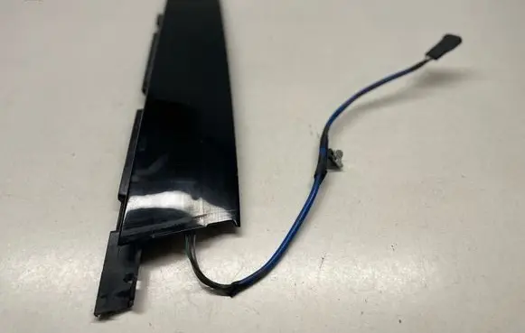 Ford Fusion II Front door glass trim molding EG9T14A626BAW EG9T14A626 ES73F20899DAW