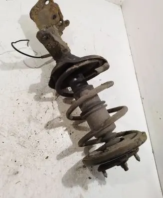 Front shock absorber with coil spring